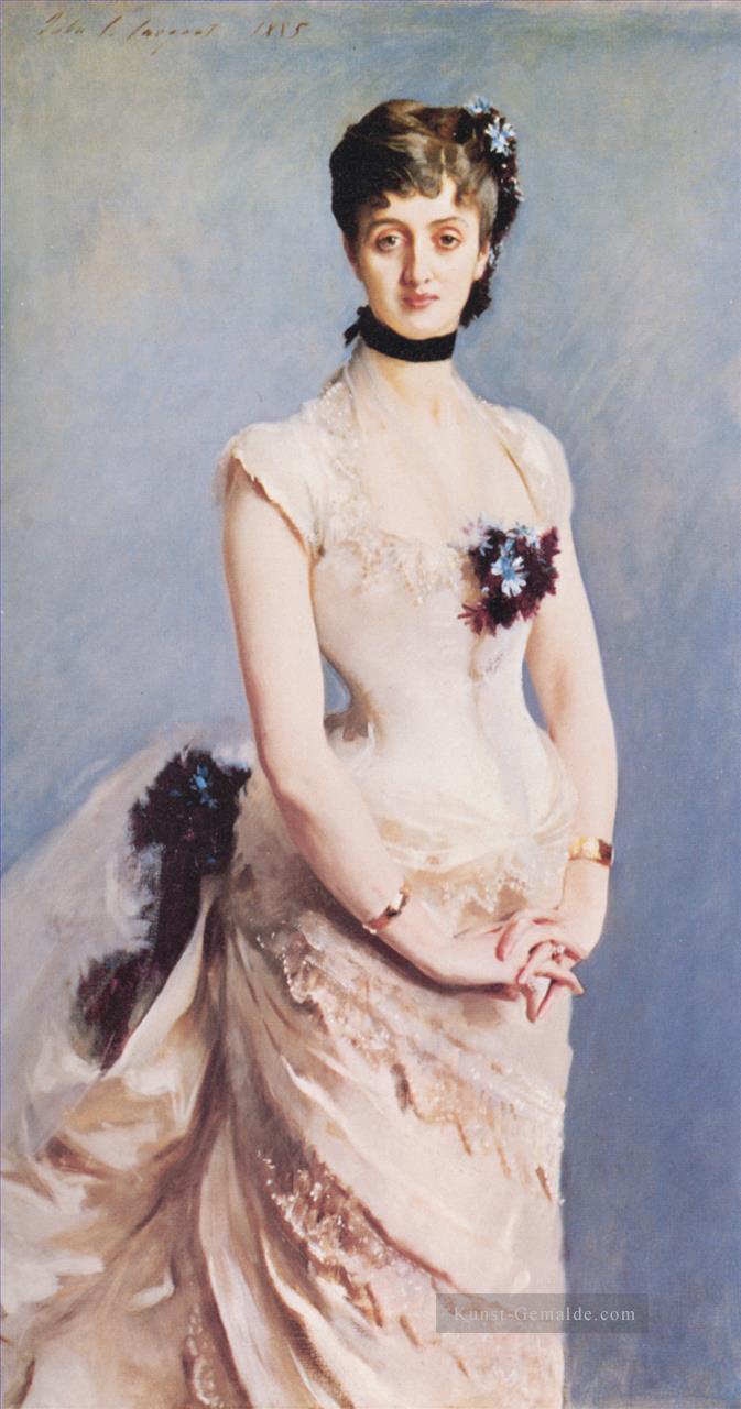 Madame Paul Poirson Porträt John Singer Sargent Ölgemälde
